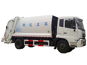 Dongfeng 4x2 DFL1120 8-12 m³ Camion Poubelle à Compression